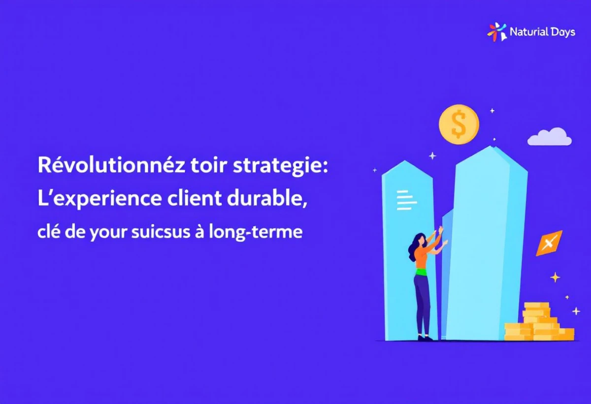 Révolutionnez votre stratégie : L'expérience client durable, clé de votre succès à long terme