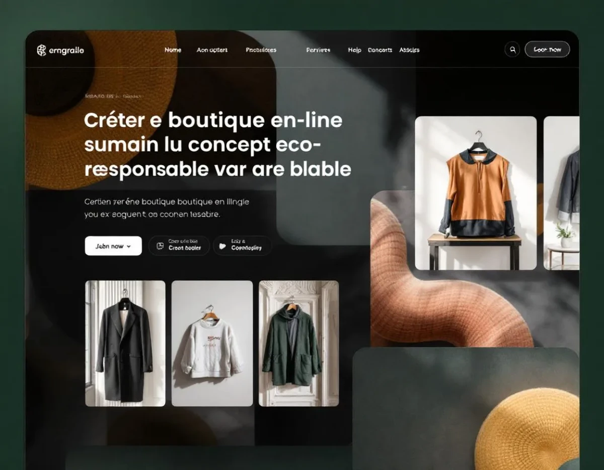 Créer une boutique en ligne avec un concept éco-responsable